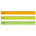 Ruler 30cm STAMM, plastic, transparent, neon colors, assorted