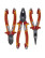 Felo Set of dielectric screwdrivers SL/PH/PZ E-Slim ERGONIC, side cutters, pliers, long pliers, stripper and screwdriver network voltage tester in the bag 41381104