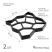 Molds for filling garden paths, 50x50x6 cm - 2 pcs