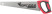 Universal wood hacksaw, 4.5 mm pitch, plastic rubberized handle 400 mm