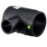 Electric welded transition tee 160x110 mm PE 100 SDR 11