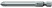 851/4 Z PH бита, вязкая твёрдость, хвостовик 1/4" E 6.3, PH 2 x 70 мм