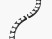 Garden curb 1000 mm height 78 mm black 1 piece
