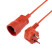 Удлинитель-шнур на рамке PROconnect ПВС 2х0.75, 20 м, б/з, 6 А, 1300 Вт, IP20, оранжевый (Сделано в России)