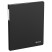 Folder with 40 Berlingo "Soft Touch" inserts, 25 mm, 700 microns, black, with inner pocket