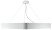 Светильник LED ЭРА Geometria SPO-151-W-40K-030 Delta 30Вт 4000К 3000Лм IP40 600*80 белый подвесной драйвер внутри