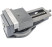 Machine tool vise with open screw rotary L jaws 160 mm, QB160 series
