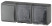 Block two sockets + Switch ERA Expert 11-7403-03 IP54 16A-10AX-250V OP AMP Grey