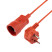 Extension cord on the frame ProConnect PVS 2x0.75, 10 m, used, 6 A, 1300 W, IP20, orange (Made in Russia)