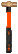 IB Hammer with round striker (copper/beryllium), fiberglass handle, 450 g