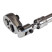 Ratchet 3/8", 250-350 mm, 72 prongs, flag with button, hinged, telescopic with lock MASTAK 010-33814