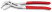 KNIPEX ALLIGATOR® клещи переставные, 50 мм (2"), под ключ 46 мм, L-250 мм, хром, 1-к ручки