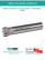 Концевая фреза корпусная 18 мм, 2 зуба, L 170 мм / EM90 D18 W16 L170 Z02 XDPT 1104 WDA (с СОЖ)
