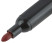 Permanent construction marker, red