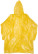 Raincoat reinforced yellow, polyethylene, size XXXL