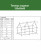 Greenhouse 120x60x60 cm with an arched window color green