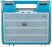340 mm drill box with organizer, 12 compartments