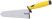 Stainless steel trowel, soft handle, Professional, concreter 180 mm