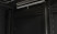 TTB-1868-DD-RAL9004 Floor cabinet 19-inch, 18U, 988x600x800 mm (HxWxD), front and rear hinged perforated doors (75%), handle with lock, new type roof, color black (RAL 9004) (disassembled)