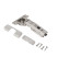 Overhead hinge with door closer 48mm h0 clip-on AKS PLUS 3D narrow (self-tapping screws, plugs)