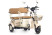 Electric tricycle Rutrike Gelbert Atlas 48V/60V 600W, beige