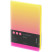 Undated diary, A5, 136 l., leatherette, Berlingo "Radiance", yellow/pink gradient