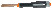 ИБ Отвертка для винтов со шлицем (медь/бериллий), 4х75 мм, рукоятка ERGO