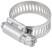 Хомут обжимной просечной, ширина 12,7 мм, нерж.сталь 14-27 мм