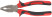 Trend combination pliers, two-tone rubberized handles, chrome-nickel coating 200 mm