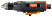 Низкоскоростная пневматическая шлифмашинка с ключевым патроном, 2500 об/мин