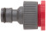 External plastic adapter 1/2" - 3/4"