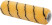 Ролик полиакриловый, бежевый с черной полоской, диам. 40/61 мм; ворс 10,4 мм, 230 мм