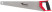 Wood hacksaw, large tempered tooth 5 TRI, 2D sharpening, plastic rubberized handle 500 mm