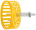 Circular drill bit for "Ballerina" tiles with a 20-90 mm protective grate