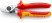 Кабелерез VDE, пружина, рез: кабель Ø 15 мм (50 мм², AWG 1/0), L-165 мм, хром, 2-к ручки