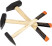 Hammer with wooden handle 1,0kg (Avtodor) (30231)