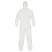 KleenGuard® A40 Reflex Breathable Jumpsuit for protection against splashes of liquids and solid particles - Hooded / White /M (25 overalls)