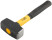 Forged sledgehammer, fiberglass handle Pro 1.5 kg