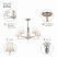 Chandelier Rivoli Freda 2089-305 5 x E14 40W classic
