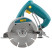 Пила дисковая 1200 Вт; 11300 об/мин; 125/22,2 мм; 3,1 кг; водяное охлажд.; УЗО; коробка