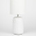 Rivoli Ramona 7041-501 Table Lamp 1 * E14 40W ceramic white with lampshade