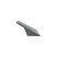 Handle meb. bracket alum. ELBRUS 96/106 graphite, AKS