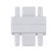 Busbar Connector straight SC-W-TL white series TOP-LINE IN HOME