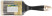 Кисть флейцевая "Стайл", искусственная черно-белая щетина, деревянная ручка 3" (75 мм)