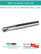Концевая фреза корпусная 26 мм, 4 зуба, L 160 мм / BMR D26 W25 L160 Z04 LNMU 0303 TNG (с СОЖ)