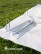 Garden staples for covering material U-shaped 100 pieces metal