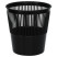 Paper basket STAMM, 09l, mesh, black