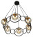 Rivoli Ariadna Chandelier 4074-206 6 x E14 40W design