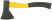 Axe forged reinforced steel, reinforced fiberglass handle 800 gr.