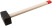 Forged sledgehammer assembly, wooden handle 5 kg